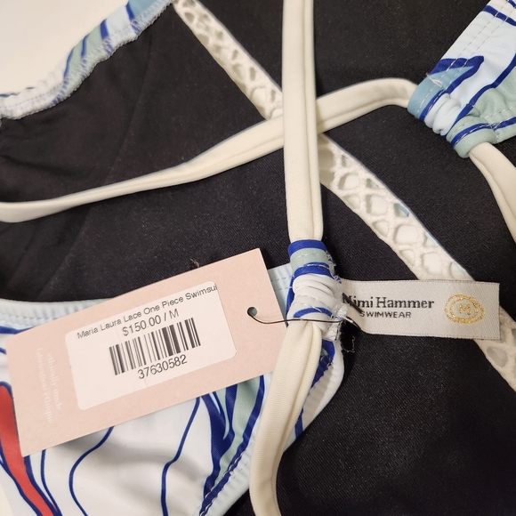 BNWT Mimi & August Maria Laura Lace One piece swim suit size M - Picture 6 of 9